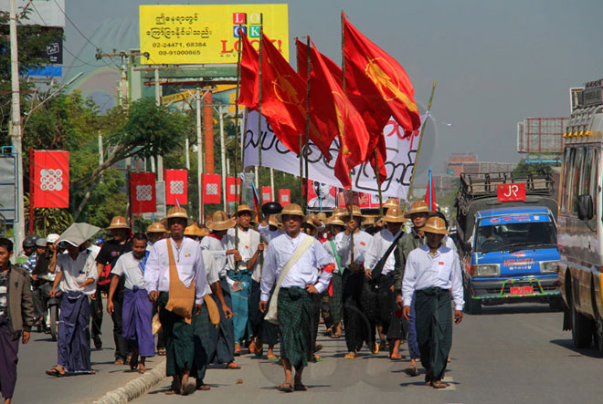 Student-Strike-Mandalay-Began-Marching-18