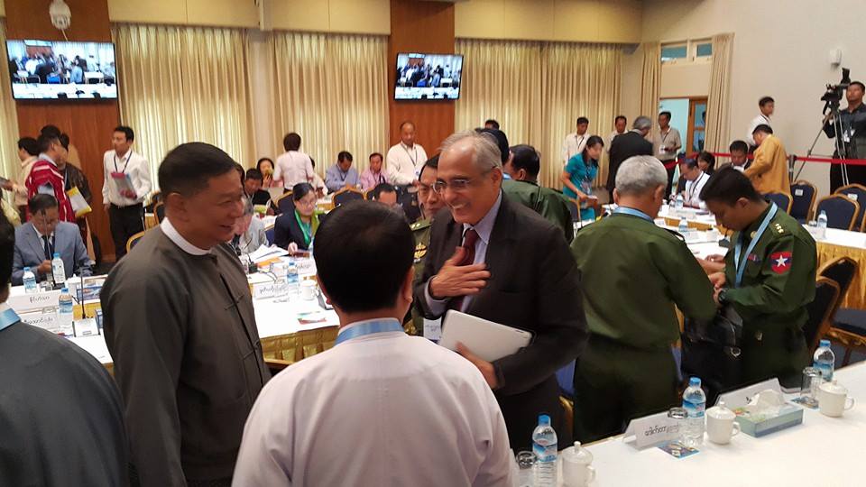 NCCT နှင့် အစိုးရ၏ မြန်မာငြိမ်းချမ်းရေးစင်တာ MPC တို့၏ ရ ကြိမ်မြောက်ဆွေးနွေးပွဲ (ဓါတ်ပုံ- ညိုအုန်းမြင့်)