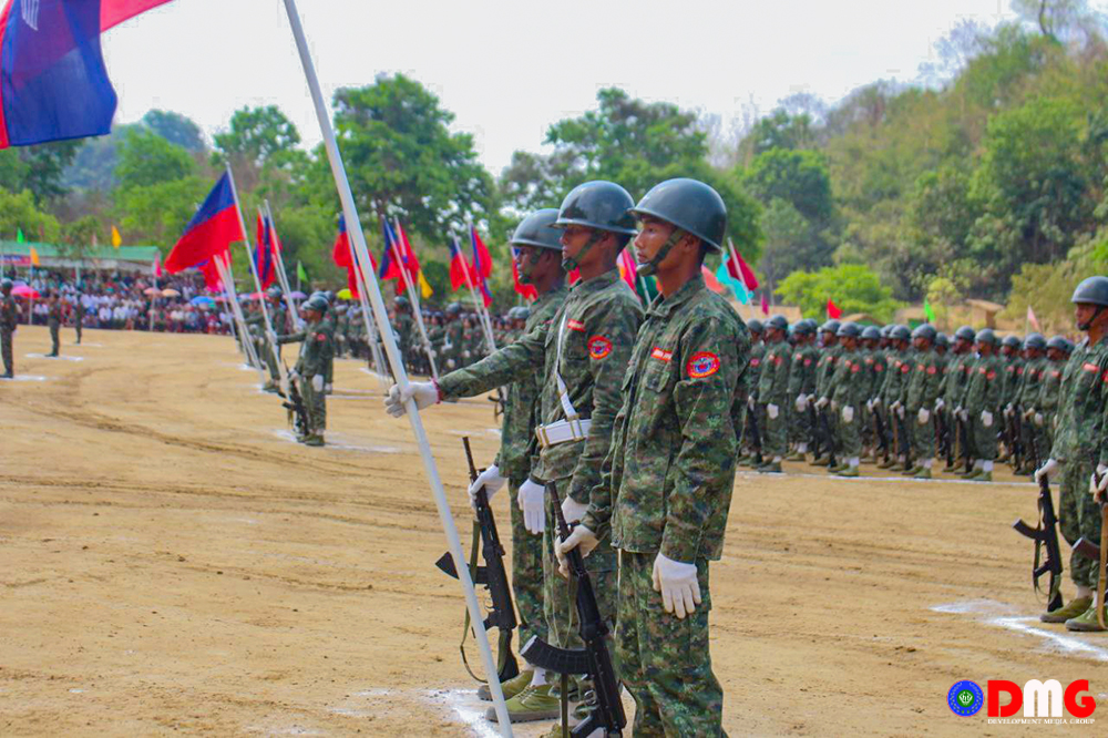 Military clashes with AA troops in northern Maungdaw Twsp Burma