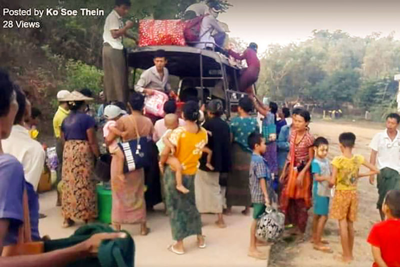 Over 370 IDPs from downtown Ann displacement camp return home