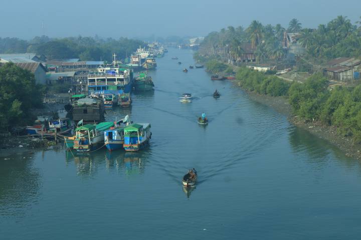 As Sittwe Creek Narrows Its Prospects Dim Burma News International