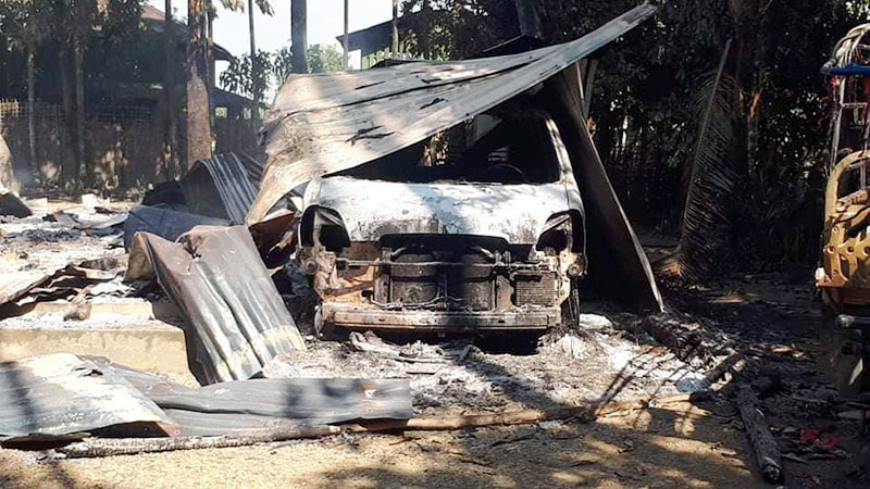 New houses to be built in fire-ravaged villages of Arakan State | Burma ...