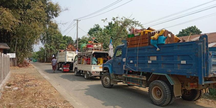 Kazu residents returning to their village after more than a decade of displacement