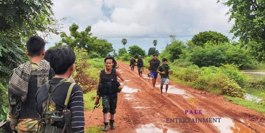 Some resistance fighters and war-displaced people from Pale Township