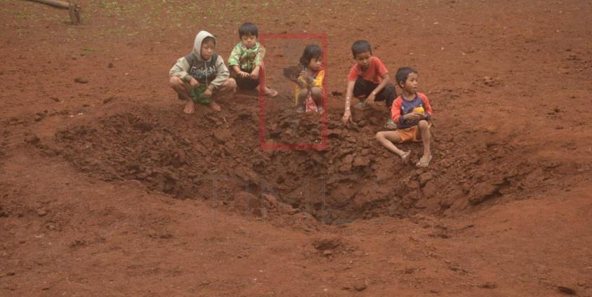 Photo caption - Some schools damaged by the Military Council’s aerial bombardments in August