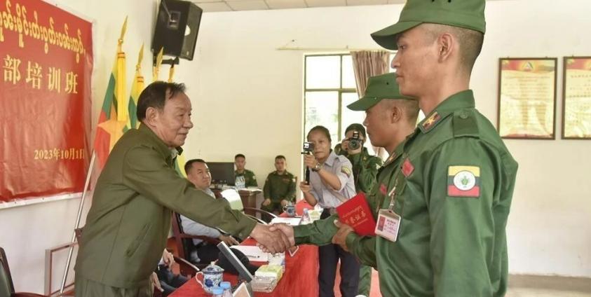 Cadre officers at NDAA Graduation Ceremony