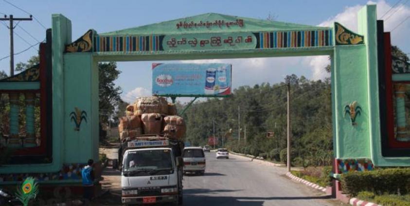 China-Muse trade route at Muse in northern Shan State. Photo: Mizzima