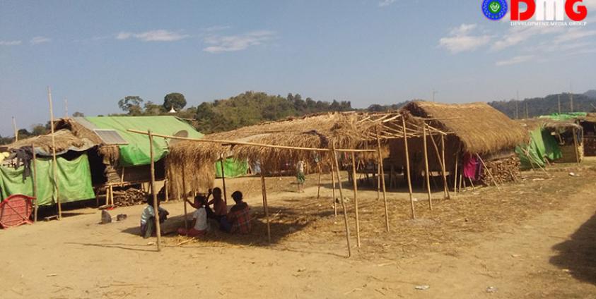 Khway Thay IDP camp (Photo: Rakhine Ethnics Congress)