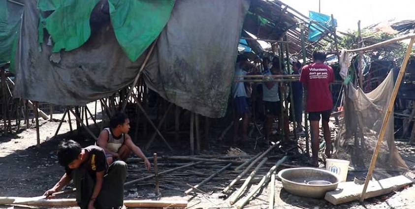 IDPs in Arakan State.