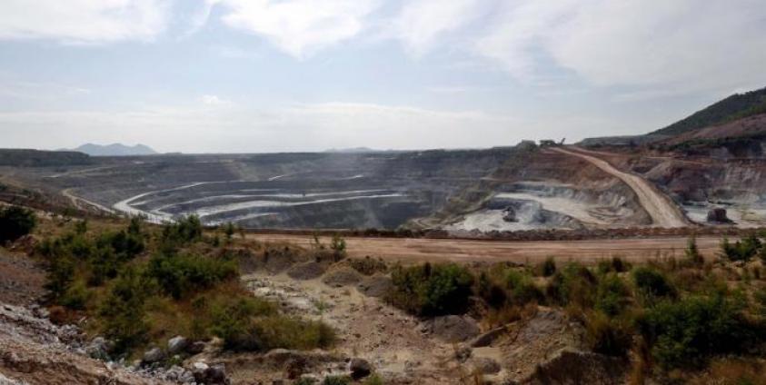 A general view of the copper mine in Sarlingyi township in Monywa, Sagaing Division, Myanmar. Photo: Nyein Chan Naing/EPA