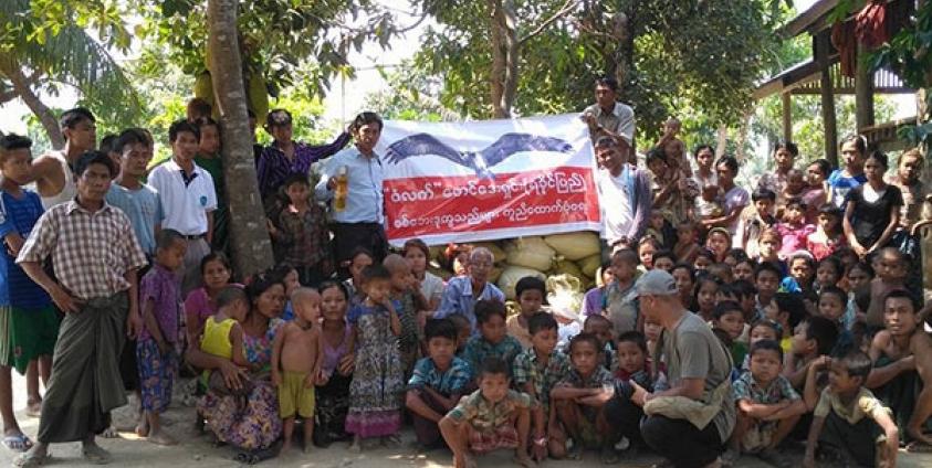 IDPs at Nga Za Rine Kine Village