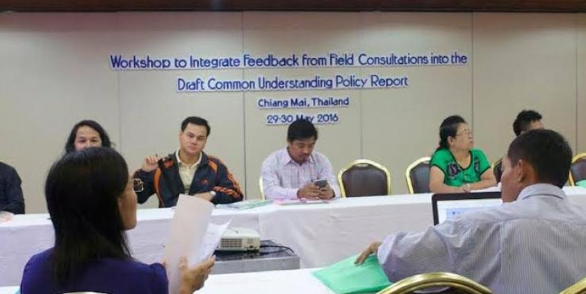 Ethnic Organisations Workshop in Chiang Mai 