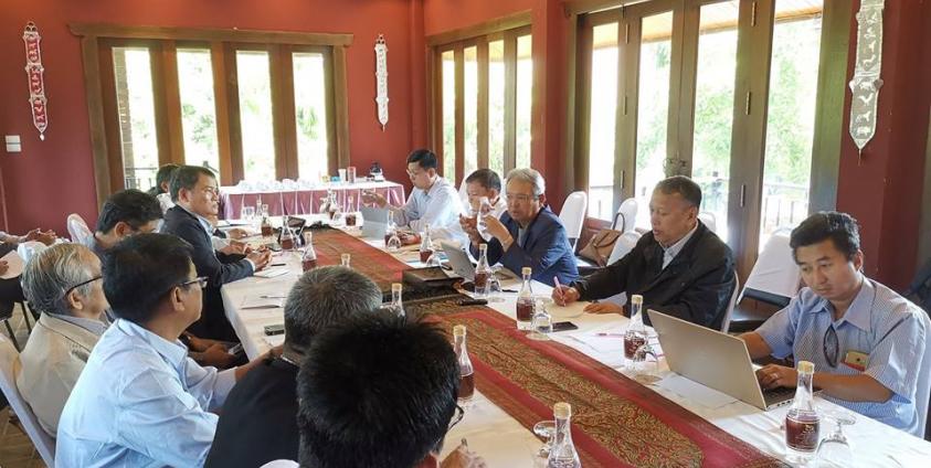 Photo: informal meeting between PC and PPST in Chiang Mai (Photo: Hla Maung Shwe)