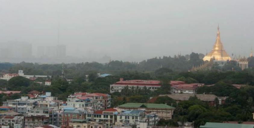 A general view of Yangon city. Photo: Nyein Chan Naing/EPA