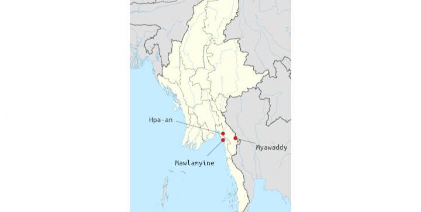 Hpa-an, Mwalamyine, Myawaddy spot on Myanmar’s map | SHAN