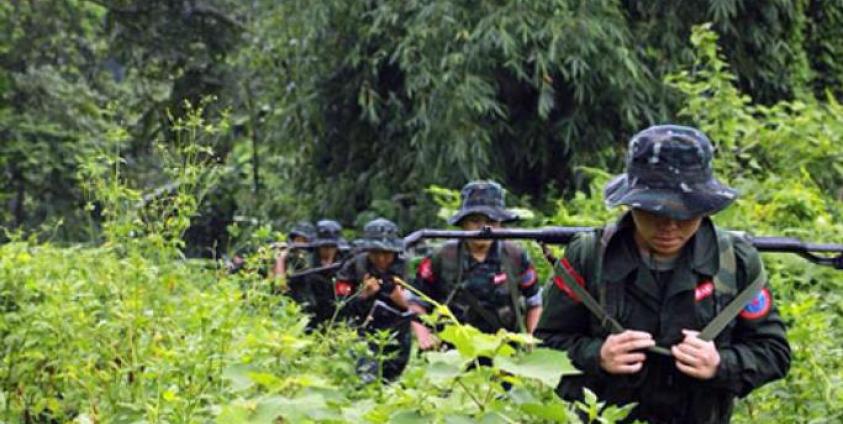 Arakan Army soldiers. Photo: Arakan Army News and Information Service