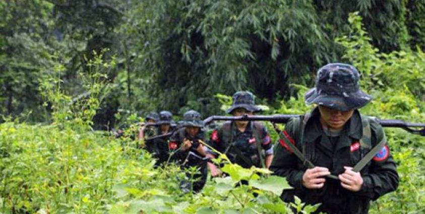 Arakan Army soldiers. Photo: Arakan Army News and Information Service