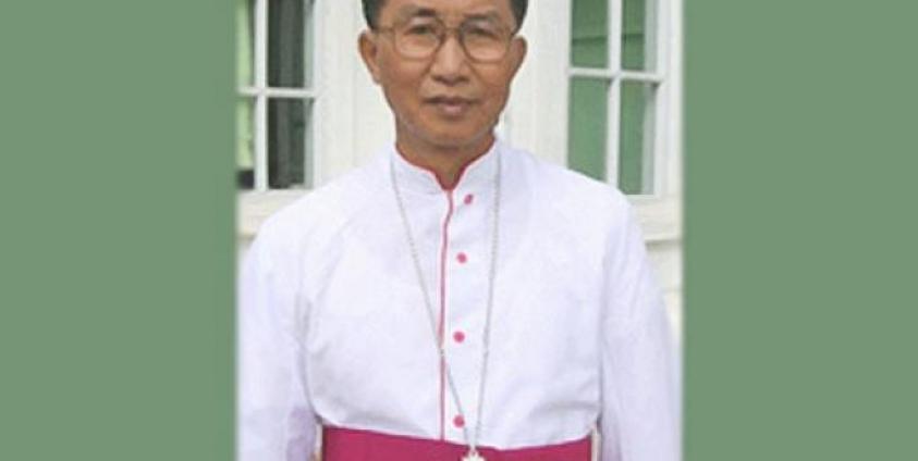 Bishop Raymond Sumlut Gam of Banmaw in Kachin State.