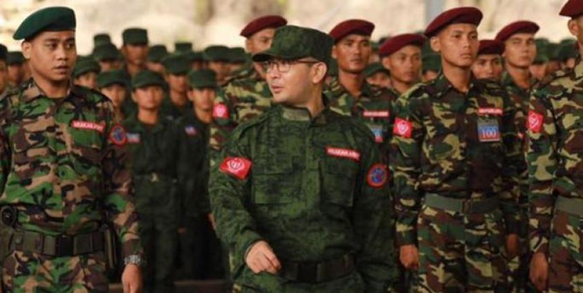 An AA officer cadets passing out parade. Photo: AA Info Desk