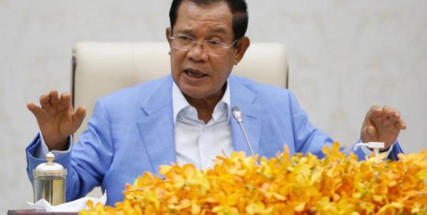 Cambodian Prime Minister Hun Sen. Photo: EPA