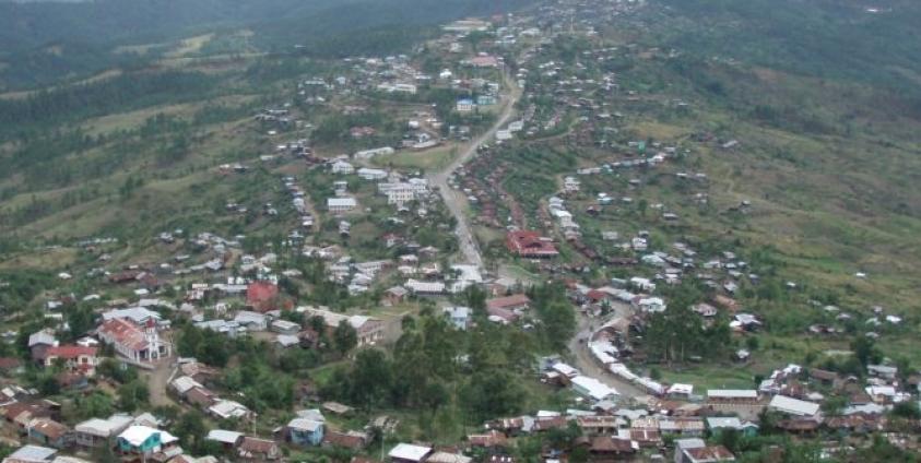 Hakha, the Chin State capital