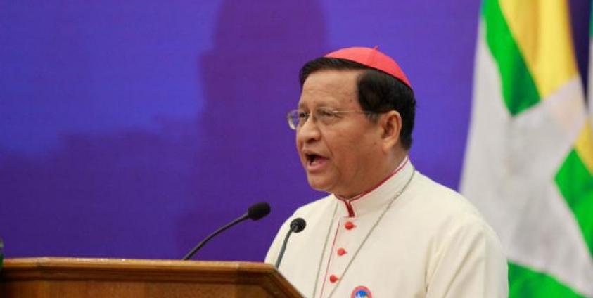 Catholic Archdiocese of Yangon, Archbishop Cardinal Charles Bo. Photo: Min Min/Mizzima