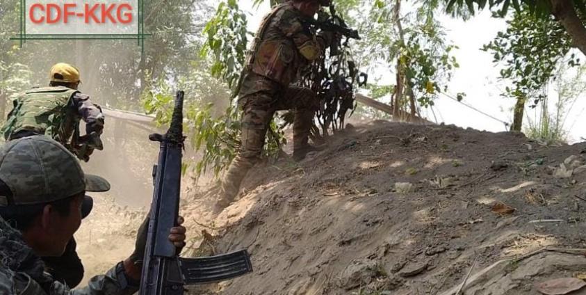 Burma Army officer killed during clash in southern Kalay Township ...