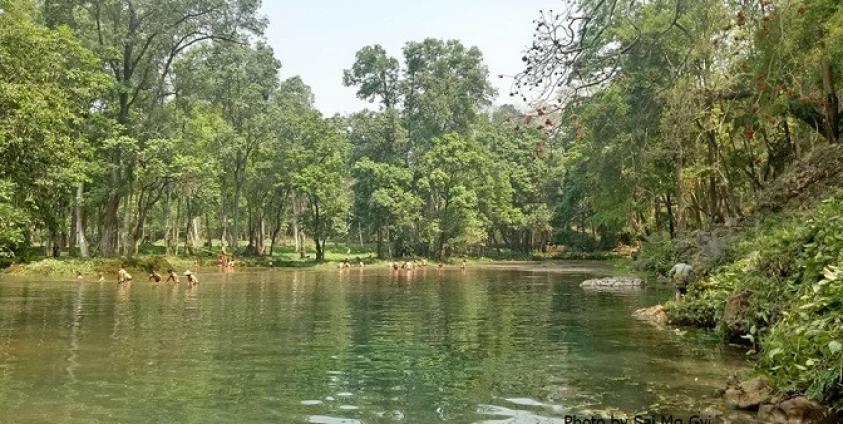 Sai Mg Gyi- Num Hu spring in Mongnai