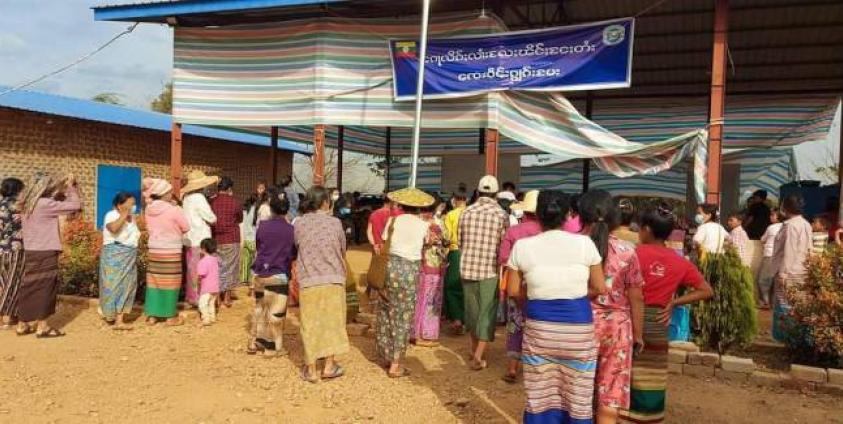 Displaced Kyaukme Villagers Out Of Food