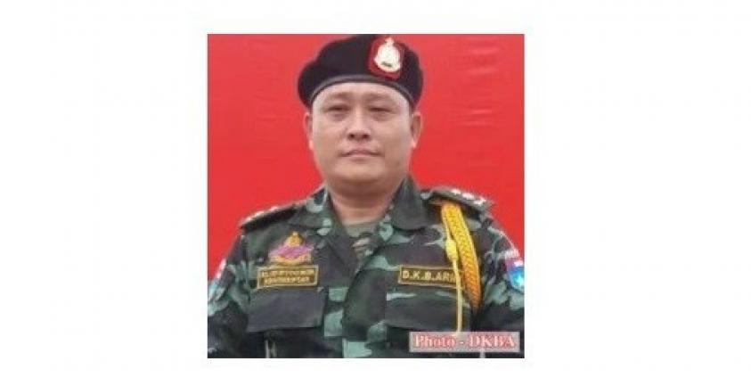 Photo of assassinated Lieutenant Colonel Saw Way Htoo (photo: DKBA)