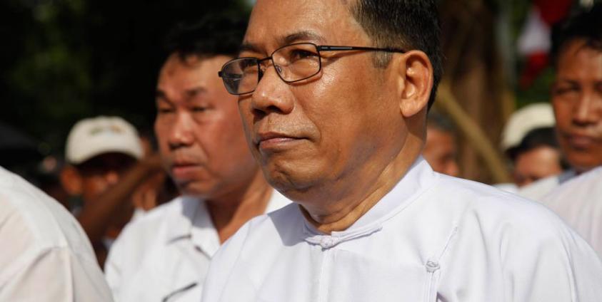 Dr. Aye maung. Photo: Nyunt Win/EPA