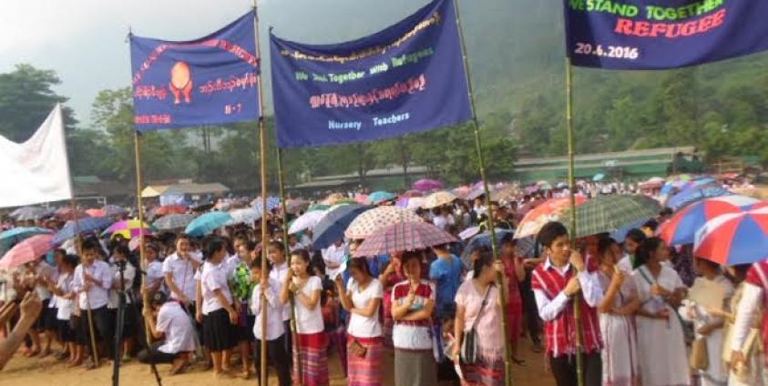 World Refugee Day celebrations at Mae La Refugee Camp, 20 June 2016