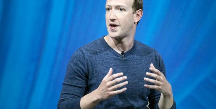 Facebook CEO Mark Zuckerberg. Photo: Etienne Laurent/EPA