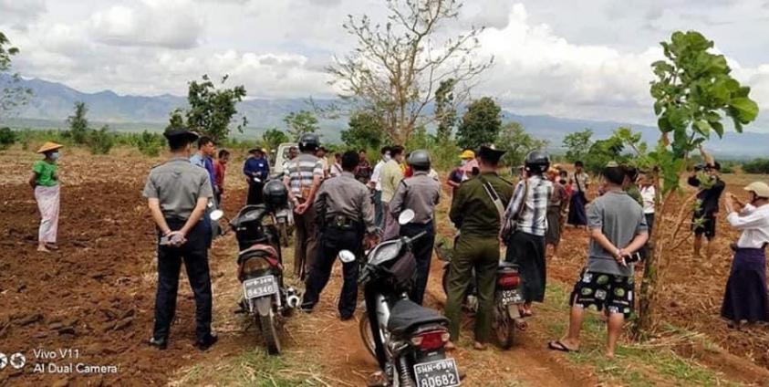 Farmers Protest Land Grabs In Siseng Township Southern Shan State