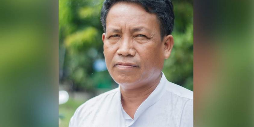 ဓာတ်ပုံ - ပျောက်ဆုံးနေသည့် လွှတ်တော်အမတ်ဟောင်း ဦးကျော်လွင်အားတွေ့ရစဉ်။ Photo – U Kyaw Lwin’s facebook