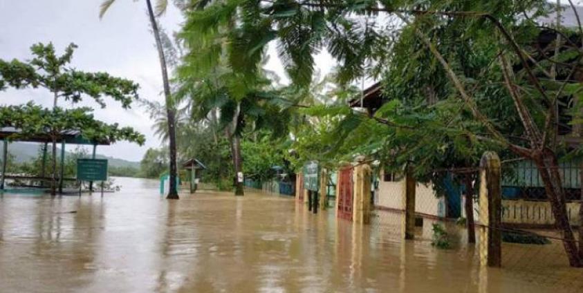 Flood in Karen State. Photo: MO