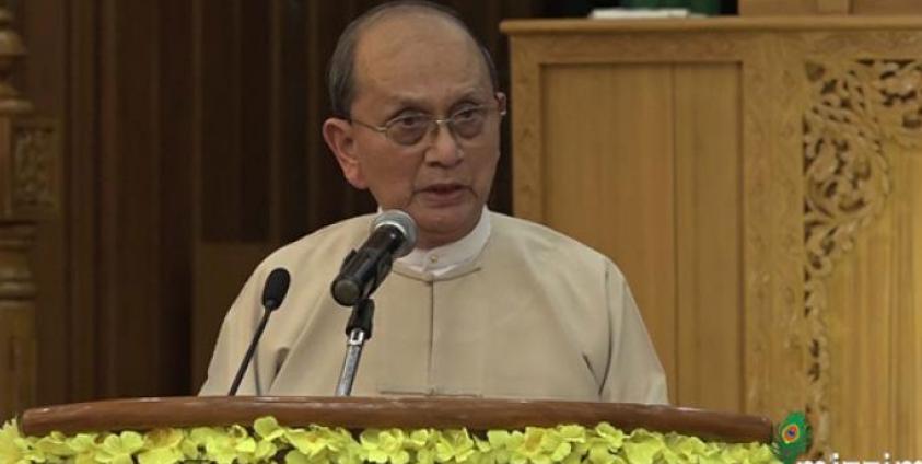 Myanmar’s former president Thein Sein. Photo: Mizzima