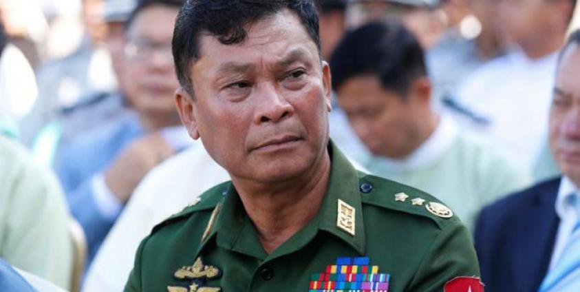 Home Affairs Minister Lt.Gen Kyaw Swe. Photo: EPA