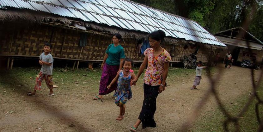 Internally displaced people at a camp in Kachin state. Photo: Thura/Mizzima