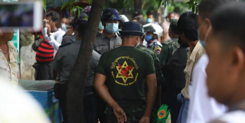 Photo: Talk at International Day Against Drug Abuse and Illicit Trafficking 2020, in Mon State’s Mawlamyine Capital (photo: MNA)