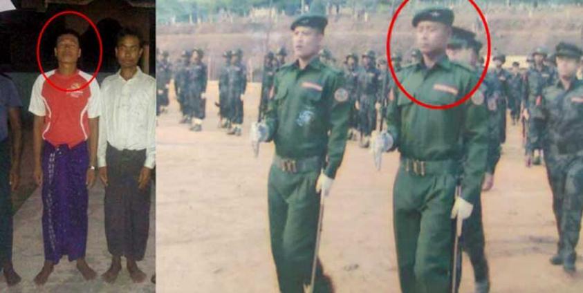 The Tatmadaw said its troops also seized a photo from U Kyaw Aye Maung as evidence, which it said showed him taking part in a military parade in front of Arakan Army leader Maj-Gen Twan Mrat Naing.