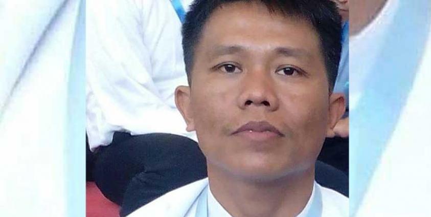 Ko Zaw Win, a resident of Kyauktaw, was detained by the Myanmar military on June 21.