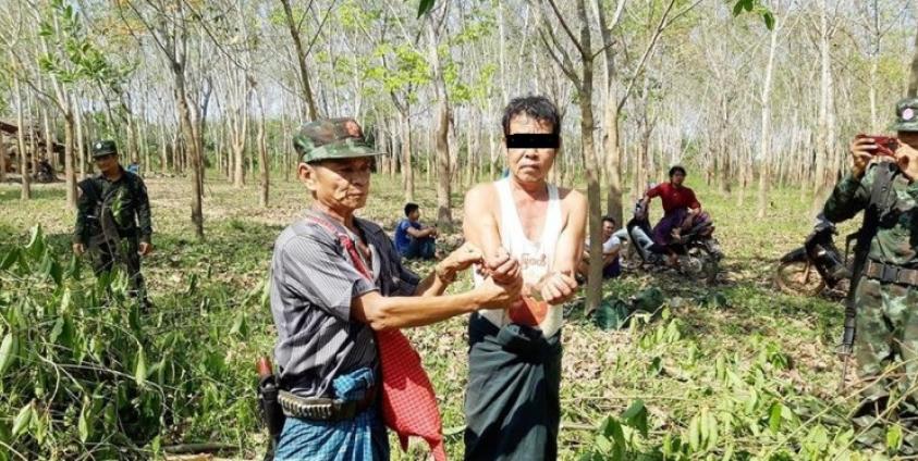 Kratom plantation owner, Nai Sone Thein, was arrested, on January 10 (photo: Dra Gon)