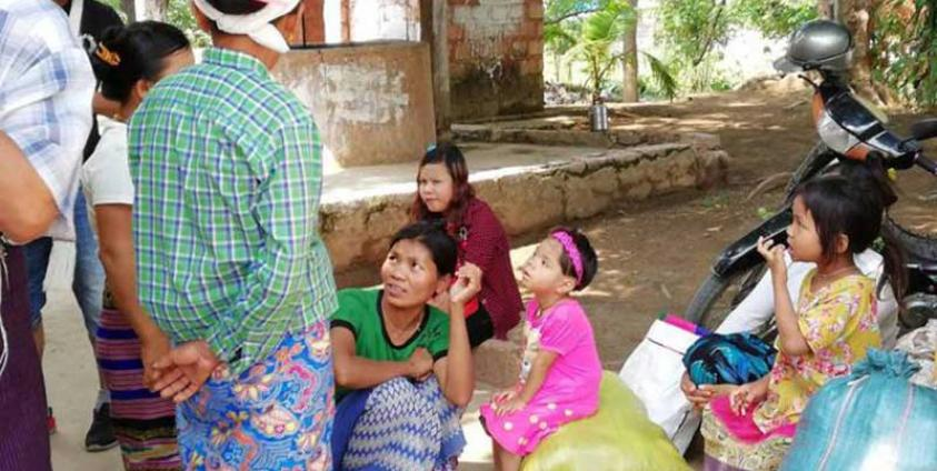 Some IDPs from Kun Kaw and Taw Hpei villages under Kyaukme Township 