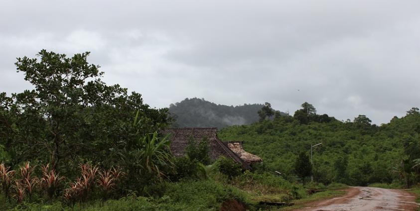  “တောင်တန်းဒေသမှ သန္တာကျောက်တန်းဆီသို့ ” သဘာဝ သစ်တော ထိန်းသိမ်းရေးနယ်မြေ စီမံကိန်း ထဲပါဝင်တဲ့ နေရာတစ်နေရာ -Photo _KIC)