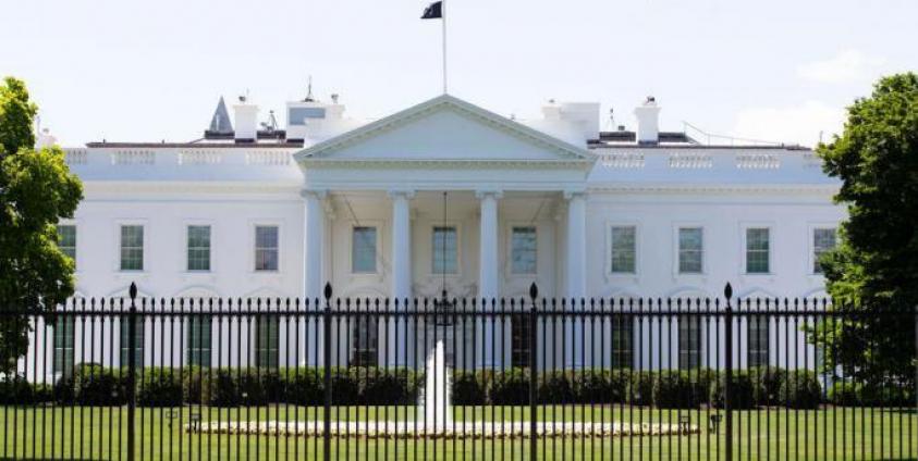 Photo: A view of the White House from Lafayette Square, in Washington, DC, USA. Photo: EPA