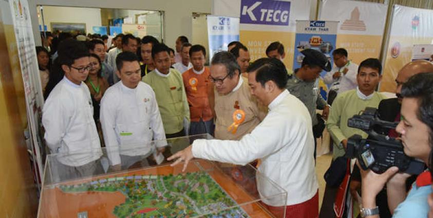 Chief Minister visiting investment projects in Mon State (Photo:The Farmer)