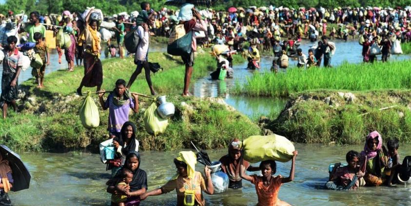 More than 700,000 Muslims fled to Bangladesh in 2016-17. (Photo: AFP)