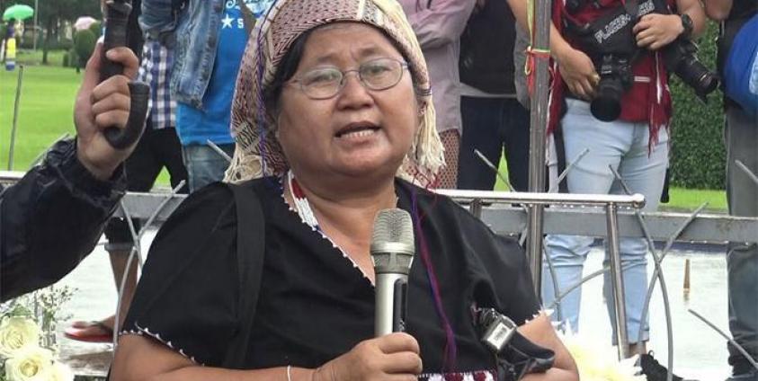 Chairwoman of Karen Women’s Union (KWU) Naw Ohn Hla. Photo: Mizzima  