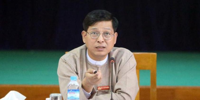 President Office spokesman Zaw Htay. Photo: Aung Shine Oo